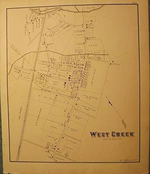 WEST CREEK MAP 1878