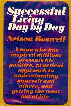 Imagen del vendedor de SUCCESSFUL LIVING DAY BY DAY a la venta por Antic Hay Books