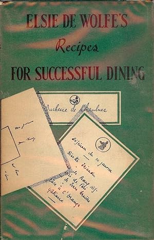 Bild des Verkufers fr RECIPES FOR SUCCESSFUL DINING zum Verkauf von Antic Hay Books