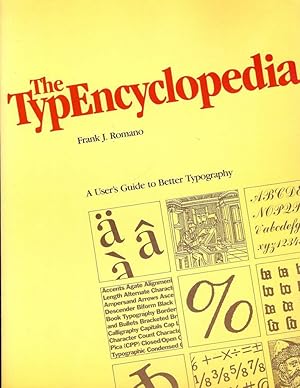 Imagen del vendedor de THE TYPENCYCLOPEDIA a la venta por Antic Hay Books