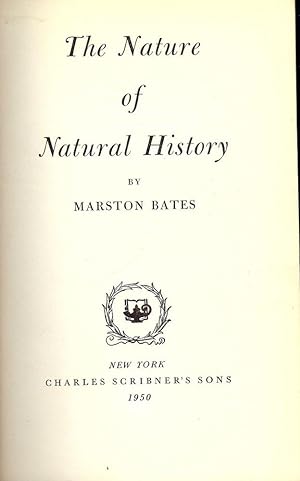 THE NATURE OF NATURAL HISTORY