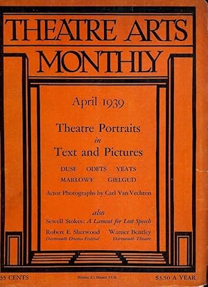 THEATRE ARTS MONTHLY: APRIL 1939