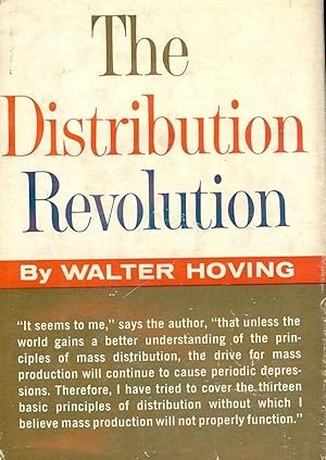 Seller image for THE DISTRIBUTION REVOLUTION for sale by Antic Hay Books