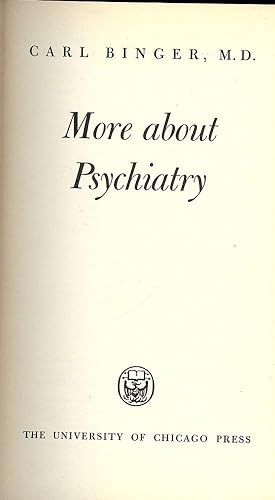 MORE ABOUT PSYCHIATRY