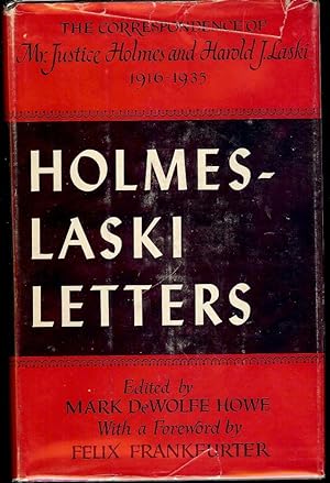 Bild des Verkufers fr HOLMES-LASKI LETTERS VOL. 1 zum Verkauf von Antic Hay Books