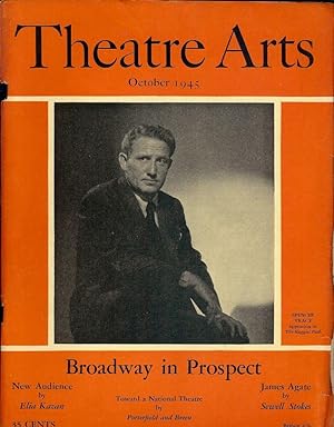 Imagen del vendedor de Theatre Arts Magazine, October, 1945 a la venta por Antic Hay Books