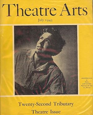 Imagen del vendedor de Theatre Arts Magazine, July, 1945 a la venta por Antic Hay Books