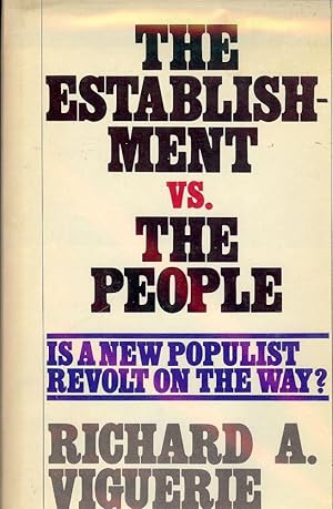 Immagine del venditore per THE ESTABLISHMENT VS. THE PEOPLE venduto da Antic Hay Books