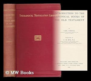 Imagen del vendedor de Introduction to the canonical books of the Old Testament / by Carl Cornill ; translated by G.H. Box a la venta por MW Books Ltd.