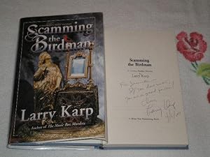 Bild des Verkufers fr Scamming The Birdman: A Thomas Purdue Mystery: Inscribed zum Verkauf von SkylarkerBooks