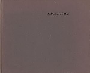 Image du vendeur pour Andreas Gursky (Kunsthalle Zrich) mis en vente par Vincent Borrelli, Bookseller