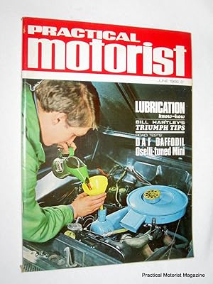 Bild des Verkufers fr PRACTICAL MOTORIST Monthly Magazine. June 1966. zum Verkauf von Tony Hutchinson