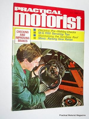 PRACTICAL MOTORIST Monthly Magazine. July 1966.