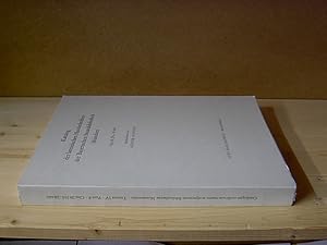 Katalog der lateinischen Handschriften der Bayerischen Staatsbibliothek München, Tomus IV Pars 8:...