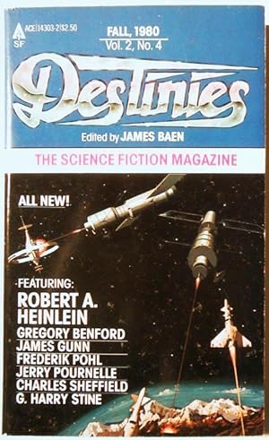 Image du vendeur pour Destinies: The Paperback Magazine of Science Fiction and Speculative Fact - Fall 1980 mis en vente par Parigi Books, Vintage and Rare