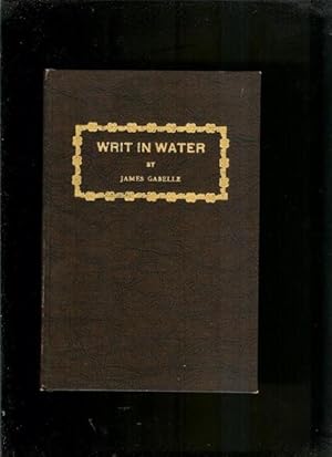 Image du vendeur pour Writ in Water mis en vente par Sonnets And Symphonies