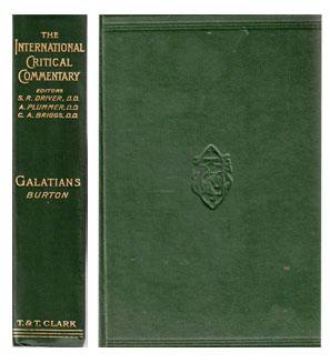 Bild des Verkufers fr Galatians (International Critical Commentary) zum Verkauf von Sutton Books