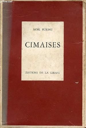 Imagen del vendedor de CIMAISES. a la venta por Le-Livre