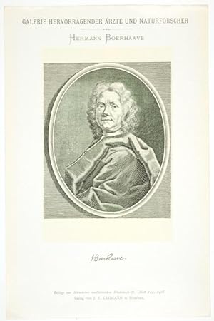 Bild des Verkufers fr Portrait, Brustbild im Oval, nach einem Kupferstich. zum Verkauf von Antiq. F.-D. Shn - Medicusbooks.Com