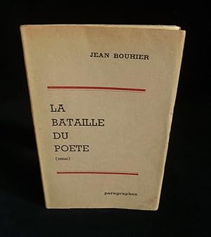 Bild des Verkufers fr LA BATAILLE DU POETE ( Essai). zum Verkauf von Librairie Franck LAUNAI