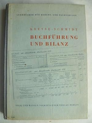 Seller image for Buchfhrung und Bilanz an Beispielen volkseigener Betriebe. Ein Lehr- und Aufgabenbuch. for sale by Ostritzer Antiquariat