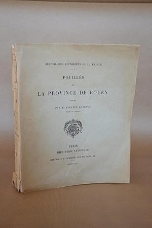 Imagen del vendedor de Pouills de la province de Rouen [pouilles] a la venta por Librairie Raimbeau