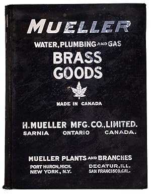 Bild des Verkufers fr Mueller Water, Plumbing and Gas Brass Goods. Made in Canada. Catalog "A" zum Verkauf von J. Patrick McGahern Books Inc. (ABAC)