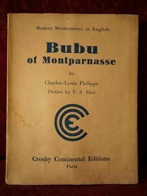 Image du vendeur pour BUBU OF MONTPARNASSE mis en vente par LA FRANCE GALANTE