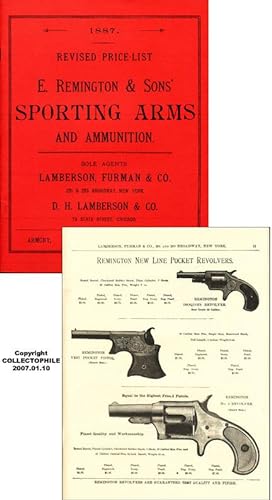 Remington 1887 Arms and Ammunition Catalog 