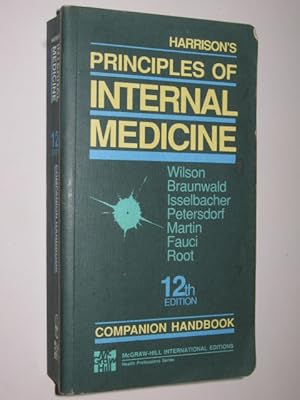 Image du vendeur pour Harrison's Principles Of Internal Medicine : Companion Handbook mis en vente par Manyhills Books
