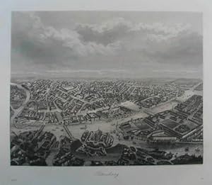 Petersburg. Stahlstich aus "Das Buch der Welt" Stuttgart, Hoffmann 1857, 15 x 19 cm