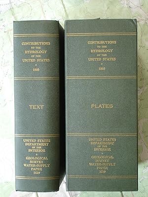 Contributions to the Hydrology of the United States, 1960. Geological Survey Water-Supply Paper 1...