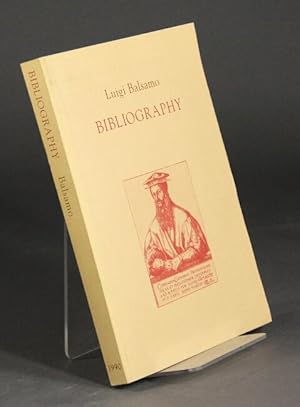 Bild des Verkufers fr Bibliography: history of a tradition. Translated from the Italian by William A. Pettas zum Verkauf von Rulon-Miller Books (ABAA / ILAB)