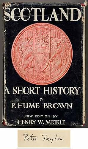 Image du vendeur pour A Short History of Scotland mis en vente par Between the Covers-Rare Books, Inc. ABAA