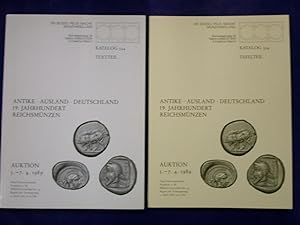 Katalog 324 in 2 Teilen (Antike, Ausland, Deutschland, 19. Jahrhundert, Reichsmünzen)