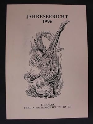 Bild des Verkufers fr Jahresbericht 1996 - Tierpark Berlin-Friedrichsfelde GmbH zum Verkauf von Buchantiquariat Uwe Sticht, Einzelunter.