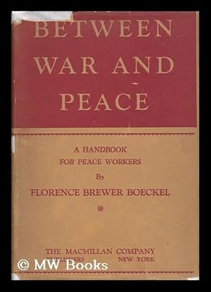 Seller image for Between War and Peace : a Handbook for Peace Workers for sale by MW Books
