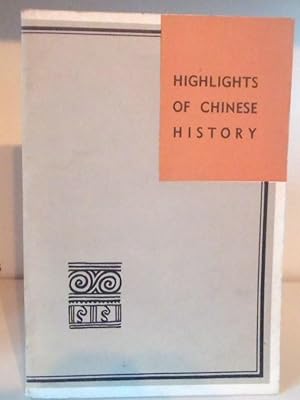 Immagine del venditore per Highlights of Chinese History venduto da BRIMSTONES