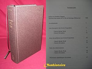 Imagen del vendedor de LES EXPOSITIONS DES GALERIES PARISIENNES ------ TOME 2 : Les expositions de la Galerie Berthe Weill ( 1901-1942 ) et de la Galerie Devambez (1907-1926 ), a la venta por Okmhistoire