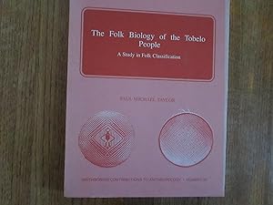 Image du vendeur pour The Folk Biology of the Tobelo People: A Study in Folk Classification mis en vente par N. Fagin Books
