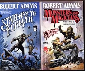 Seller image for Stairway to Forever series: book (1) one - Stairway to Forever; book (2) two - Monsters and Magicians -complete two book set of "Stairway to Forever" for sale by Nessa Books