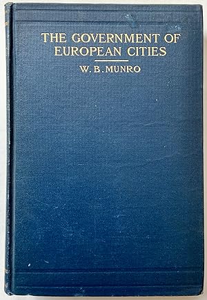Image du vendeur pour The Government of European Cities mis en vente par Heritage Books