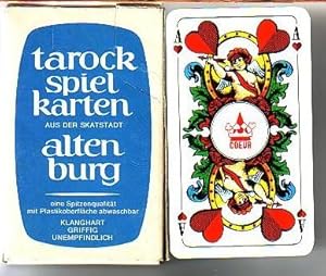 Tarock - Spielkarten aus der Skatstadt Altenburg. Tarockkarte Bayer. Doppelbild - 36 Blatt.