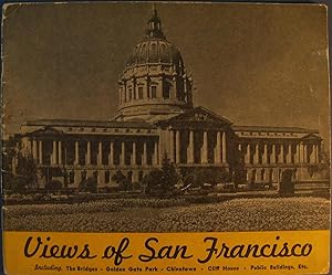 Image du vendeur pour SOUVENIR VIEW BOOK OF SAN FRANCISCO mis en vente par Wilson Book Research