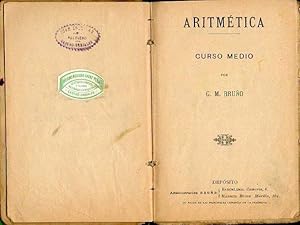 Imagen del vendedor de ARITMTICA. CURSO MEDIO. a la venta por angeles sancha libros