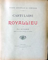 Imagen del vendedor de LE CARTULAIRE DE ROYALLIEU a la venta por Okmhistoire