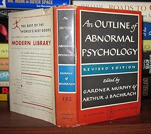 Image du vendeur pour AN OUTLINE OF ABNORMAL PSYCHOLOGY mis en vente par Rare Book Cellar