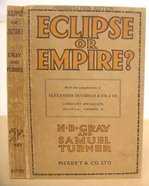 Bild des Verkufers fr Eclipse Or Empire? zum Verkauf von Eastleach Books