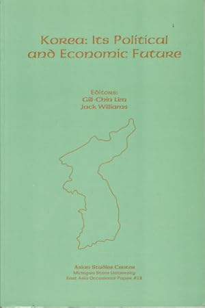 Bild des Verkufers fr Korea: Its Political and Economic Future. zum Verkauf von Asia Bookroom ANZAAB/ILAB