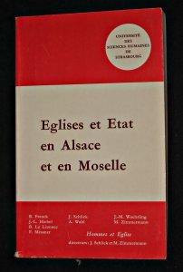 Seller image for Eglises et tat en Alsace et Moselle for sale by Abraxas-libris